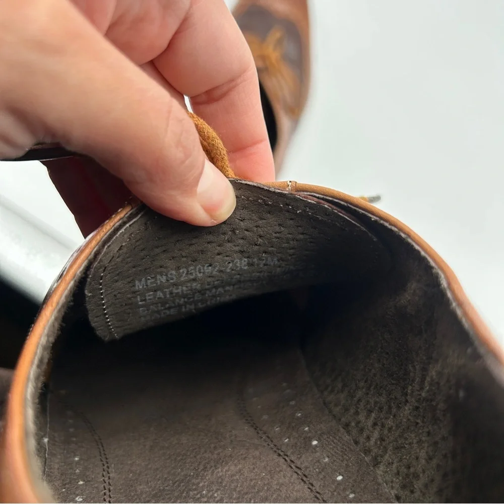 STACY ADAMS Men's Tinsley Wingtip Oxford Size 12